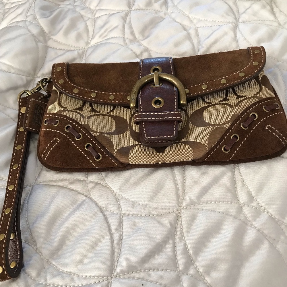 Never used Coach wristlet